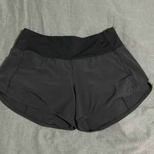 Black lululemon shorts